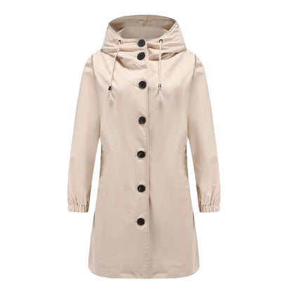 Elegant Women's Clothing | Classic Autumn Dress with Buttons