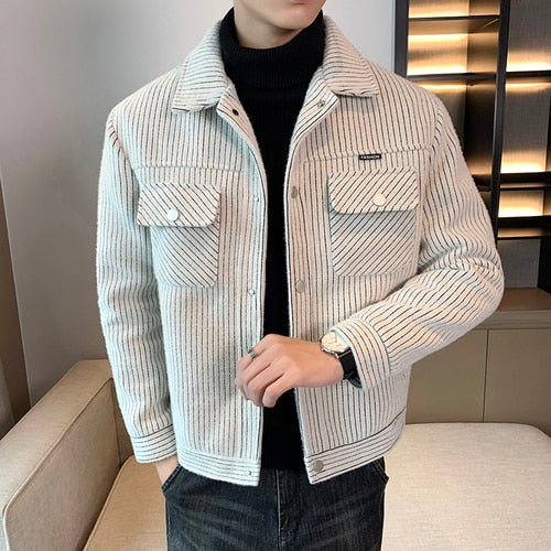 Men's Premium Leather-Style Jacket