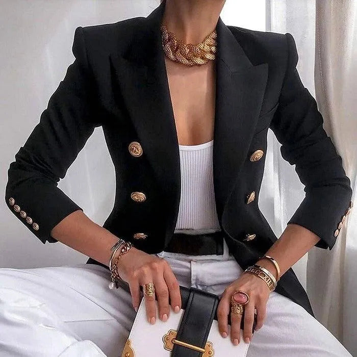 Elegant Blazer Business Chic High-Quality