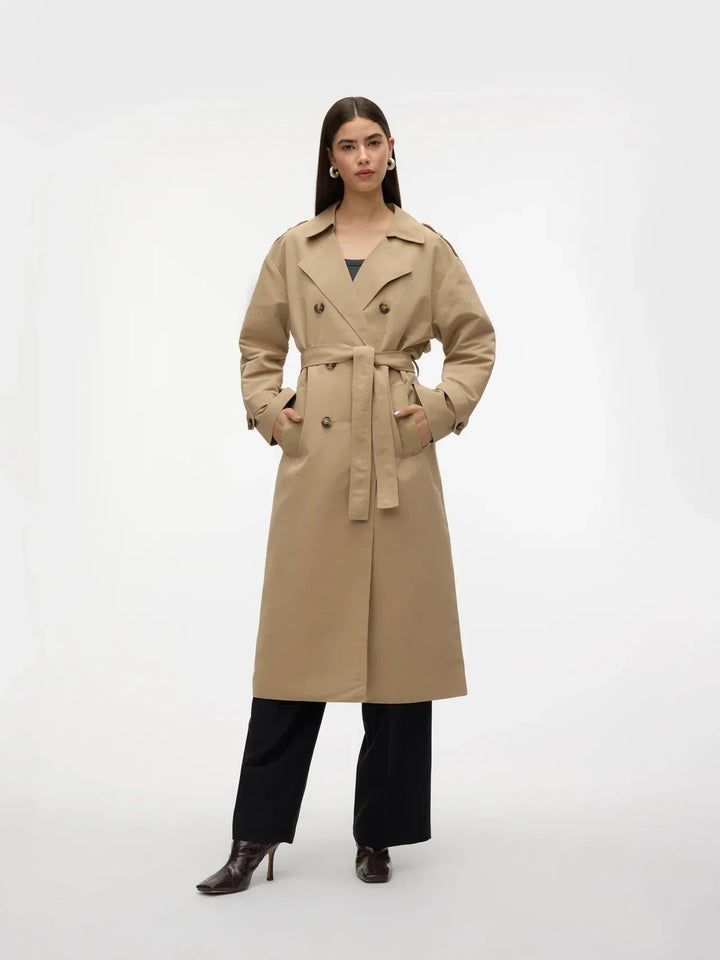 Stylish Trench Coat Women Water Repellent