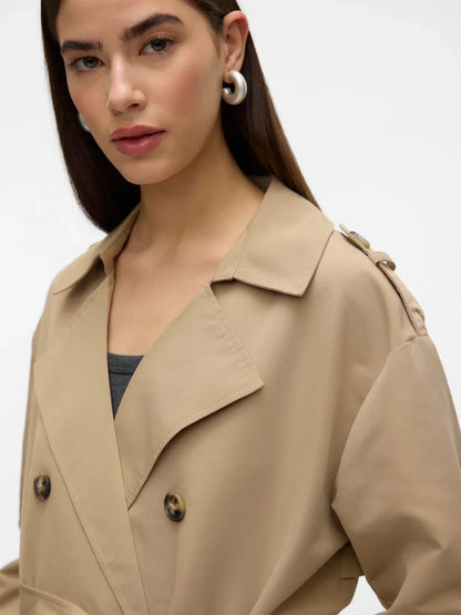 Stilvoller Trenchcoat Damen Wasserabweisend - IdealeKleiden