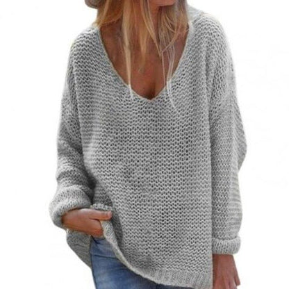 Cozy Knitted Sweaters Women Oversized Soft Warm