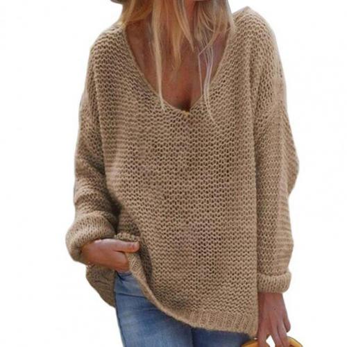 Cozy Knitted Sweaters Women Oversized Soft Warm