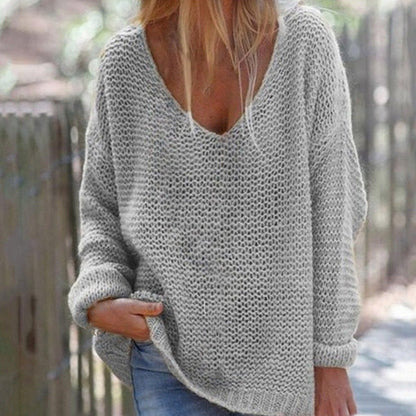 Cozy Knitted Sweaters Women Oversized Soft Warm