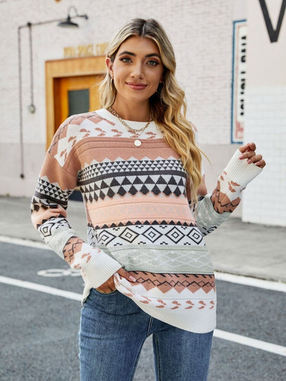 Retro Women's Elegant Pullover