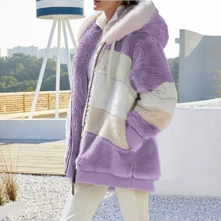Comfortable Hooded Jacket Soft Comfort
