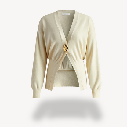 Women's Knitted Cardigan V-Neck Modern