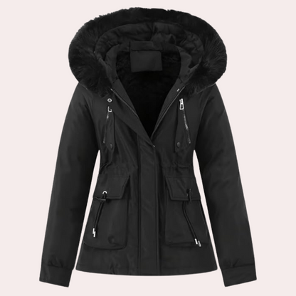 Women's Winter Jacket Warm Hooded Fleece