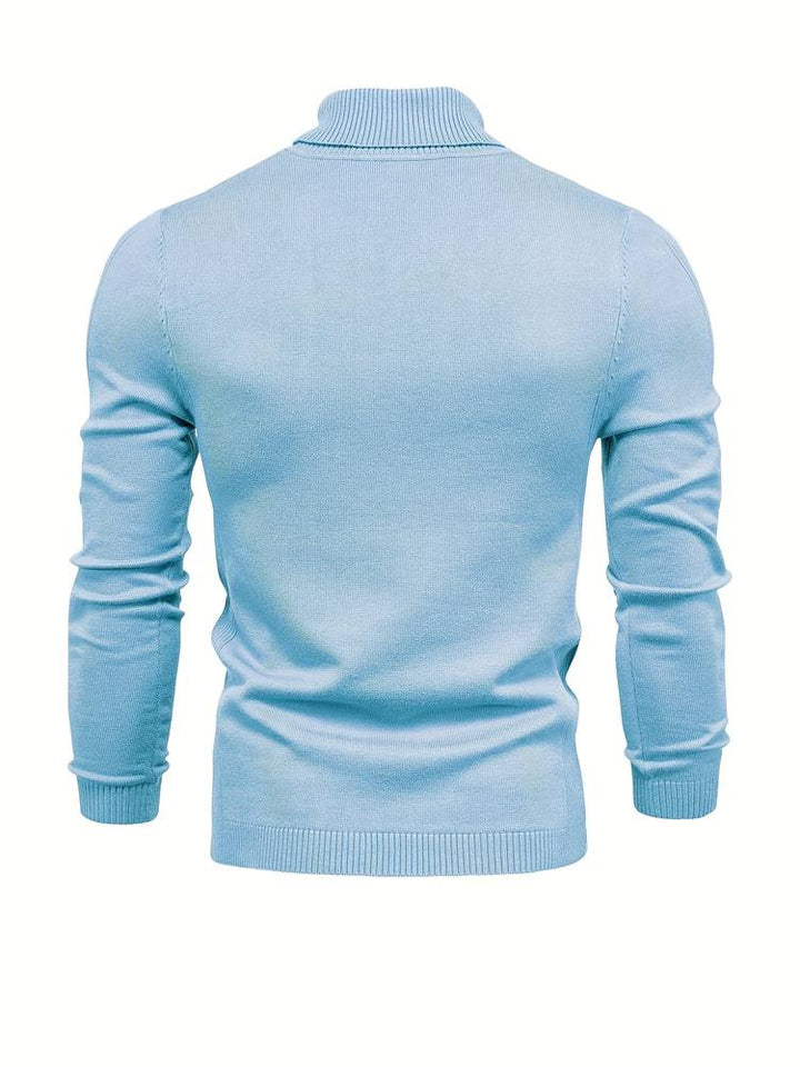 Herren Rollkragenpullover Warm &amp; Bequem - IdealeKleiden