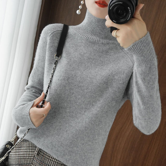 Women's Turtleneck Sweater Warm & Comfortable