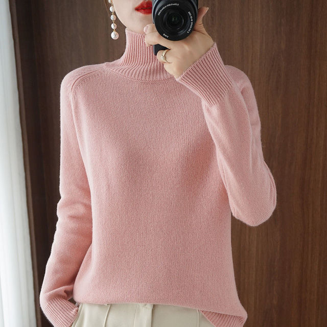 Women's Turtleneck Sweater Warm & Comfortable