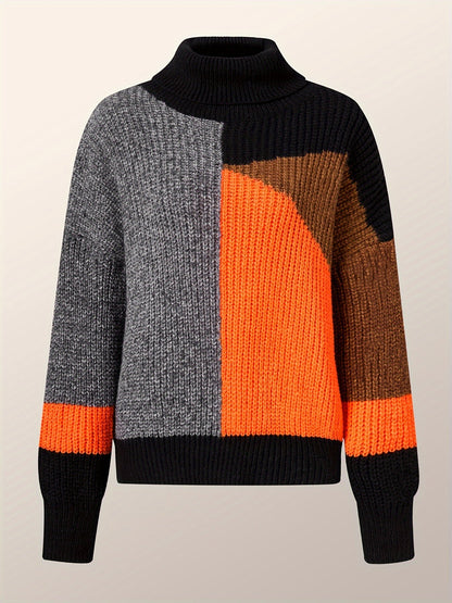 Cozy Women's Sweaters Warm Turtleneck