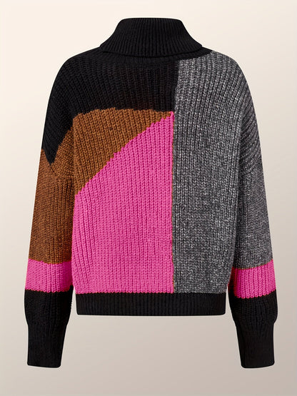 Cozy Women's Sweaters Warm Turtleneck