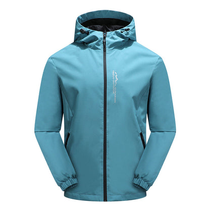 Waterproof Outdoor Jacket Hood Women Men
