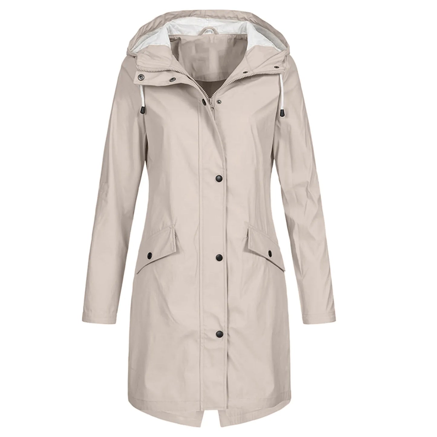 Large Waterproof Raincoat with Hood