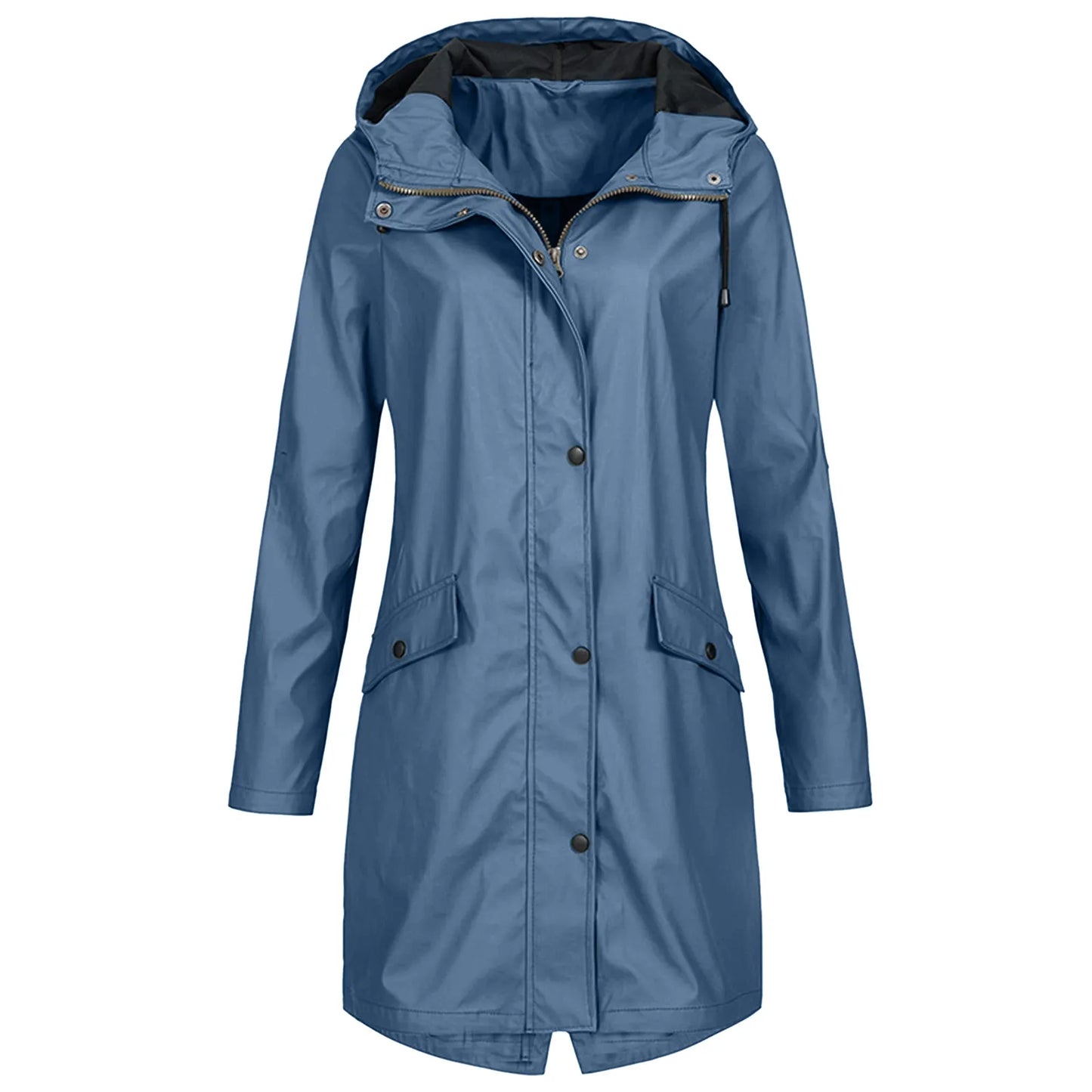 Large Waterproof Raincoat with Hood