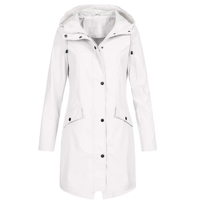 Large Waterproof Raincoat with Hood