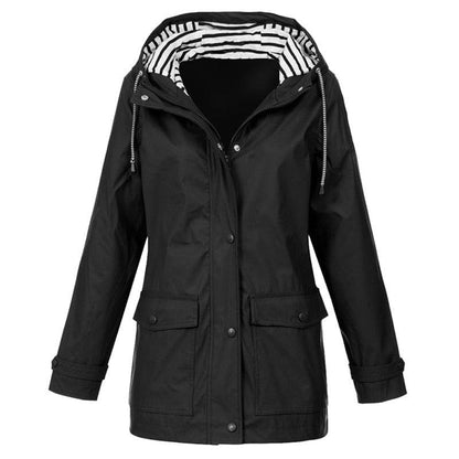 Women's Waterproof Rain Jacket Stylish & Functional