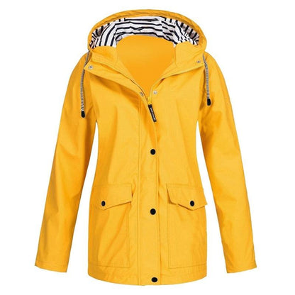 Women's Waterproof Rain Jacket Stylish & Functional