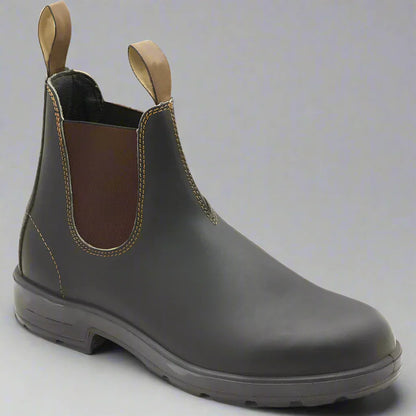 Men's Chelsea Boots Black Leather Elegant