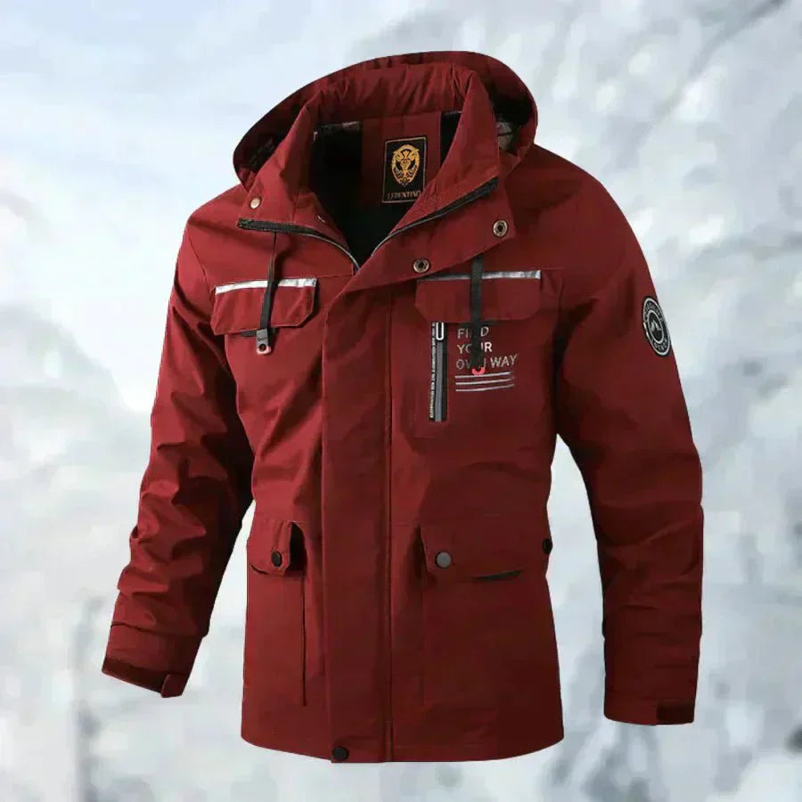 Waterproof Outdoor Jacket Titan Black