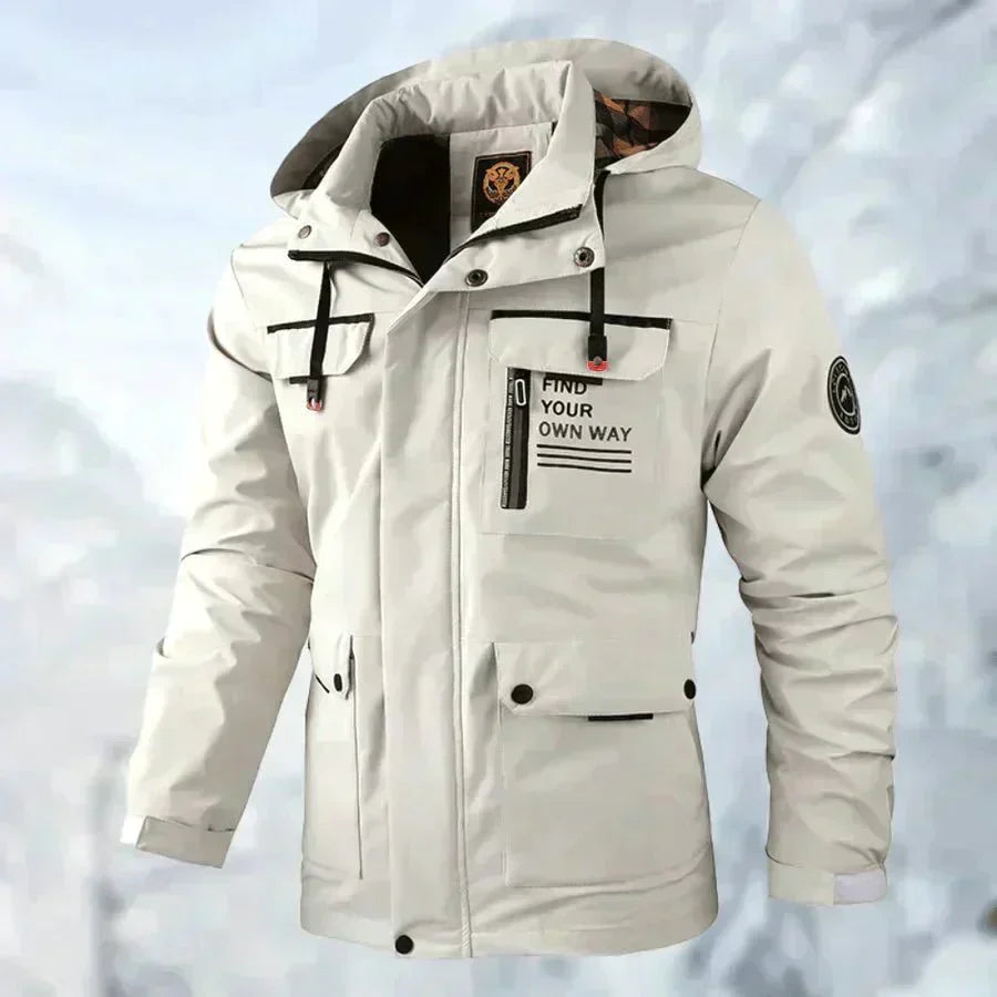 Waterproof Outdoor Jacket Titan Black