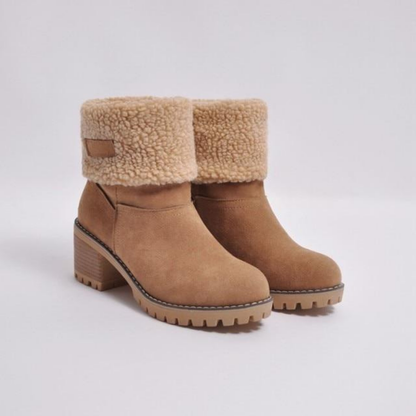 Women's Teddy Warm Heel Boots