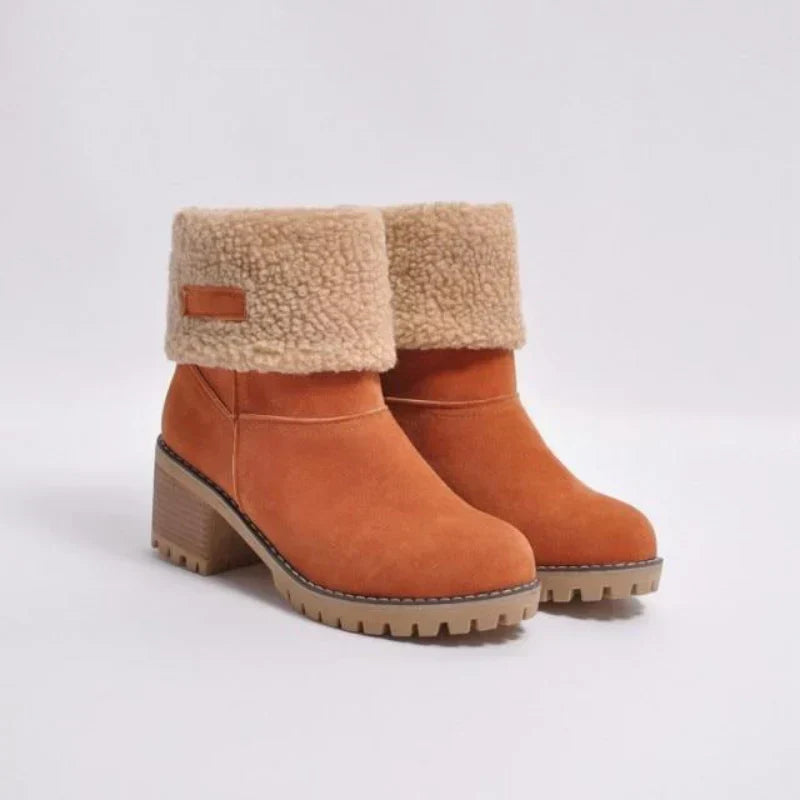 Comfortable Women's Boots Warm Lined