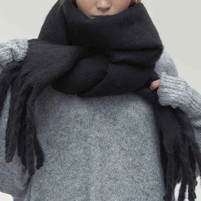 Cuddly Warm Fleece Scarf