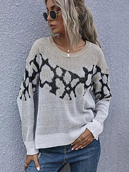 Stylish Women's Pullover Soft Sweatshirt