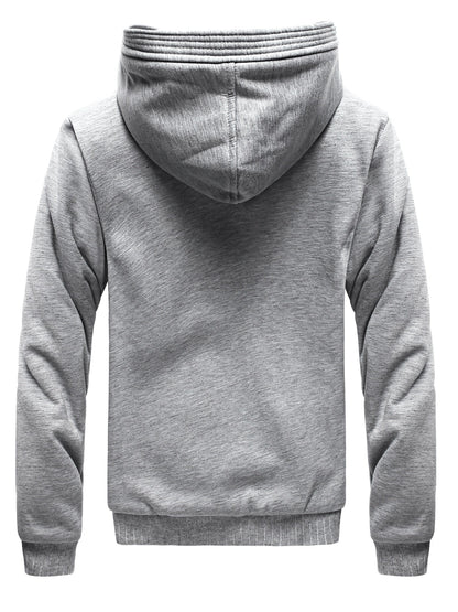 Warme Fleecejacke mit Kapuze für Frauen Winter - IdealeKleiden
