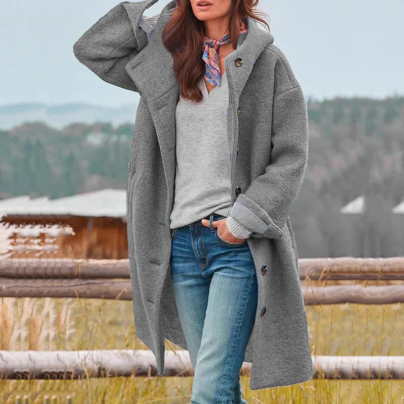 Cuddly Hooded Jacket Women