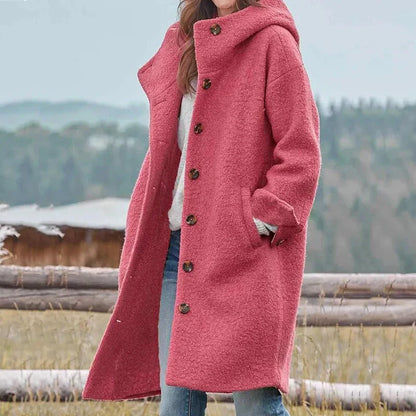 Cuddly Hooded Jacket Women