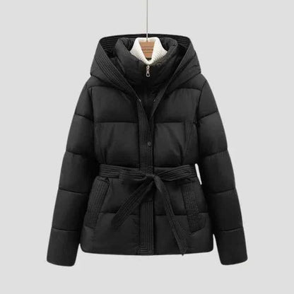 Winter Jacket with Belt Modern Women's Cut
