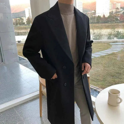 Men's Elegant Long Winter Coat