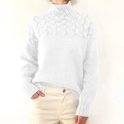 Soft Knitted Turtleneck Top