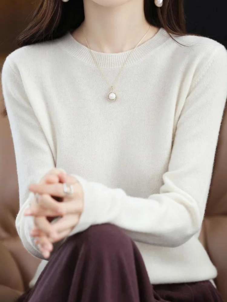 Soft Long-Sleeve Sweater Modern Style