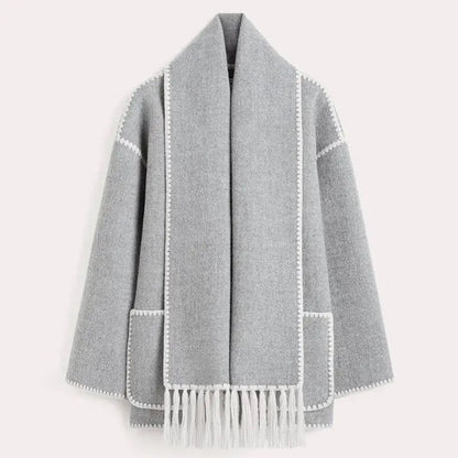 Women's Long Wool Coat Autumn Fashion