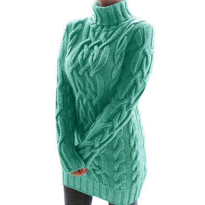 Weiches Strickkleid Damen Warm - IdealeKleiden