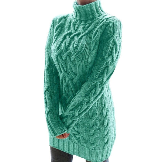 Weiches Strickkleid Damen Warm - IdealeKleiden