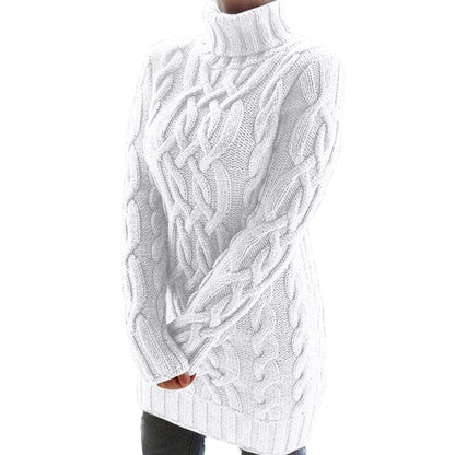 Soft Knit Dress Women Warm