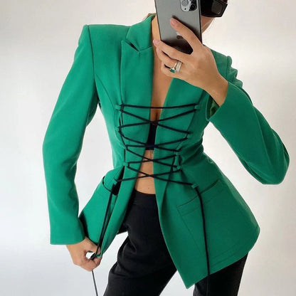 Elegant Blazers for Women Slim Fit