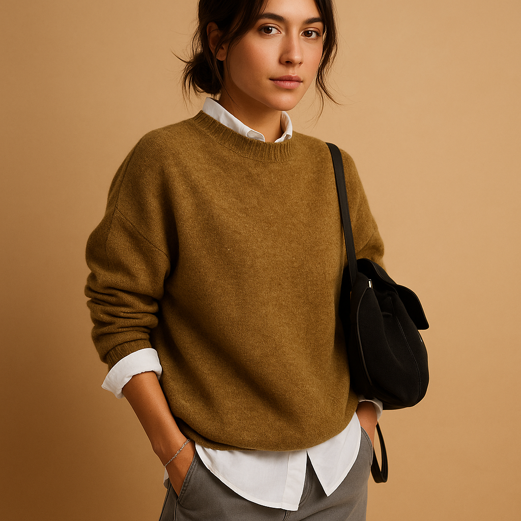Women's Long-Sleeve Elegant Sweater