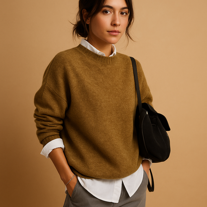 Women's Long-Sleeve Elegant Sweater