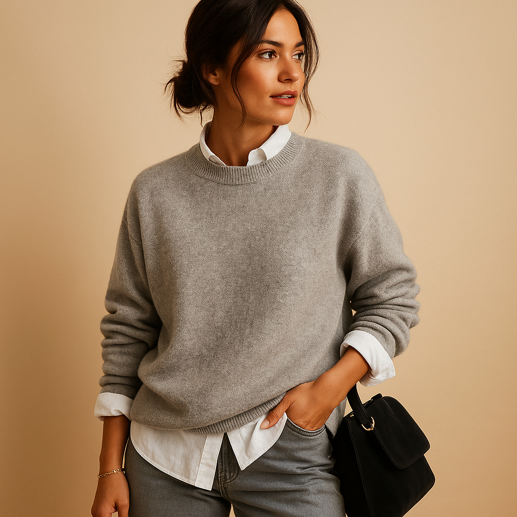 Women's Long-Sleeve Elegant Sweater