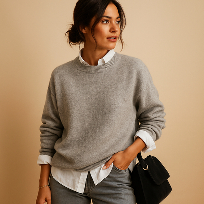Women's Long-Sleeve Elegant Sweater