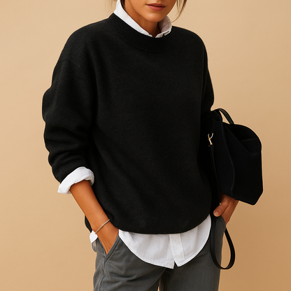 Women's Long-Sleeve Elegant Sweater