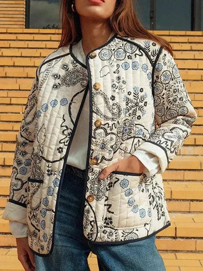 Women's Winter Coat Cotton Quilted Style