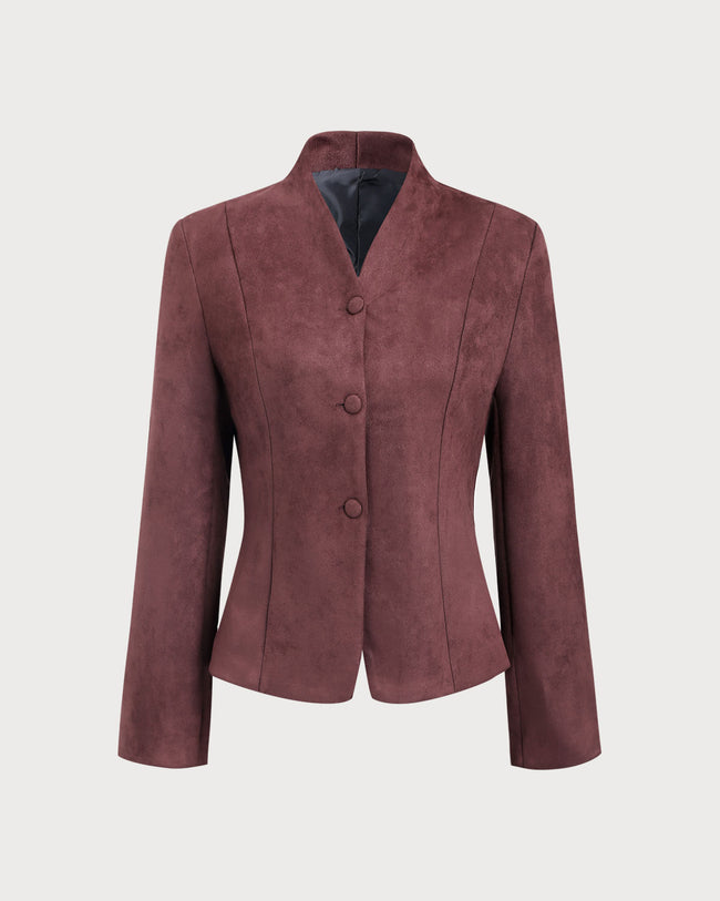 Men's Tailored Jacket Elegant Structured