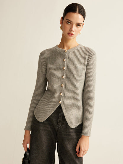 Women's Sweater Button-Up Modern